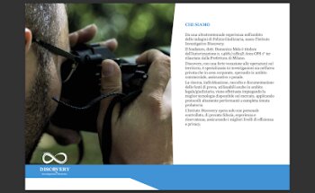 Discovery Investigazioni e Sicurezza S.r.l.